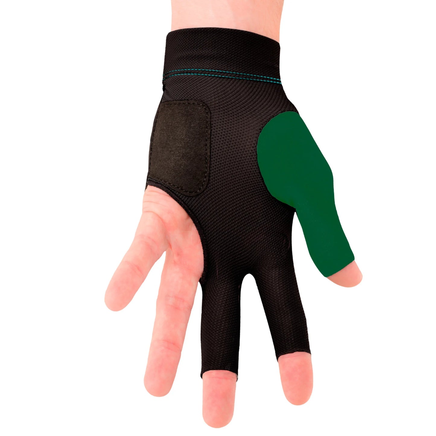 Luva de Bilhar Predator Second Skin Verde e Dourada