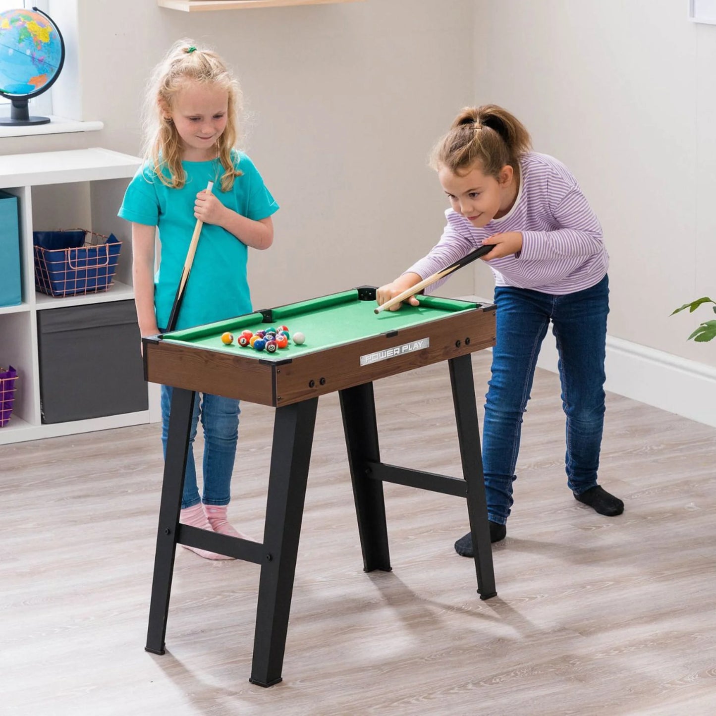 Mesa 4 em 1 Toyrific 27" com Bilhar, Air Hockey, Matraquilhos e Ténis de Mesa