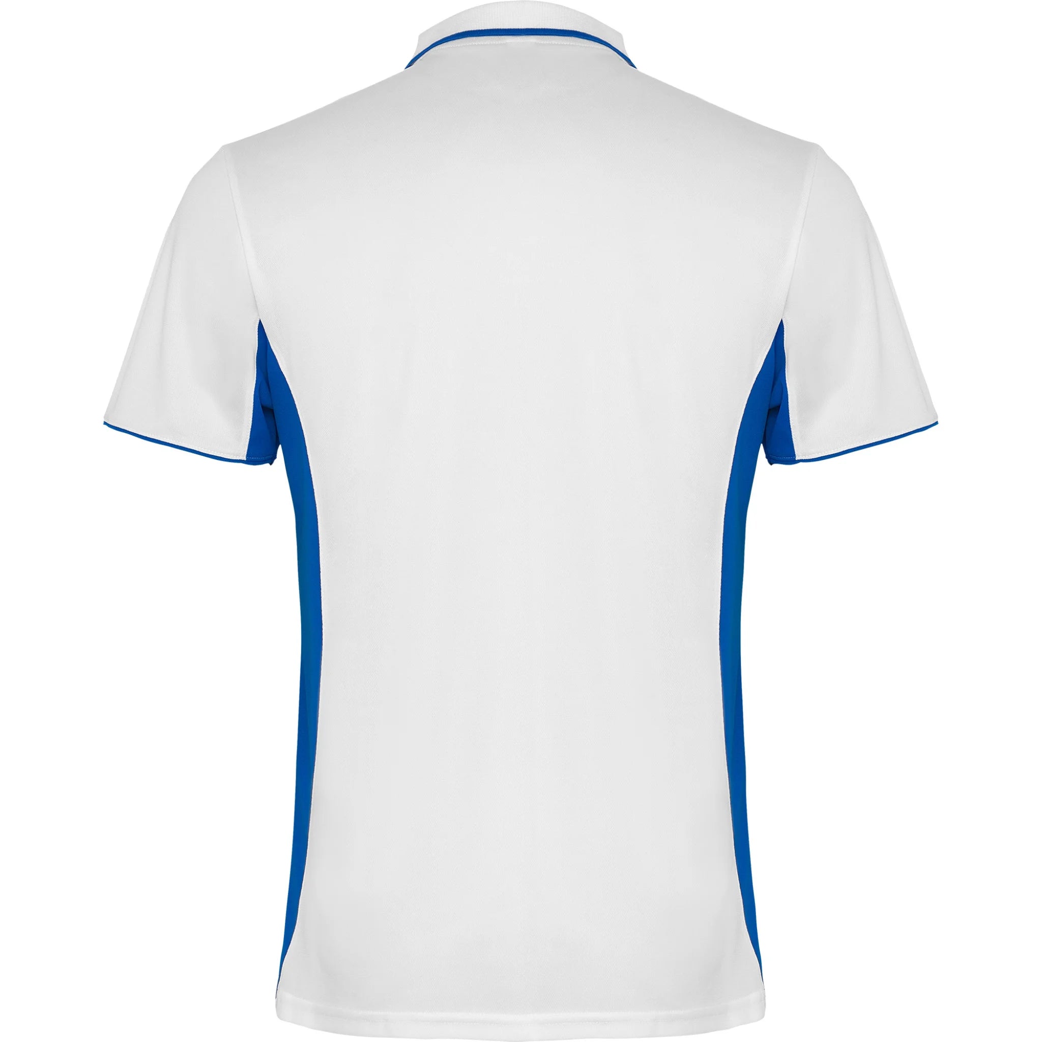 Polo Desportivo para Homem Pro Mont Branco e Azul Royal