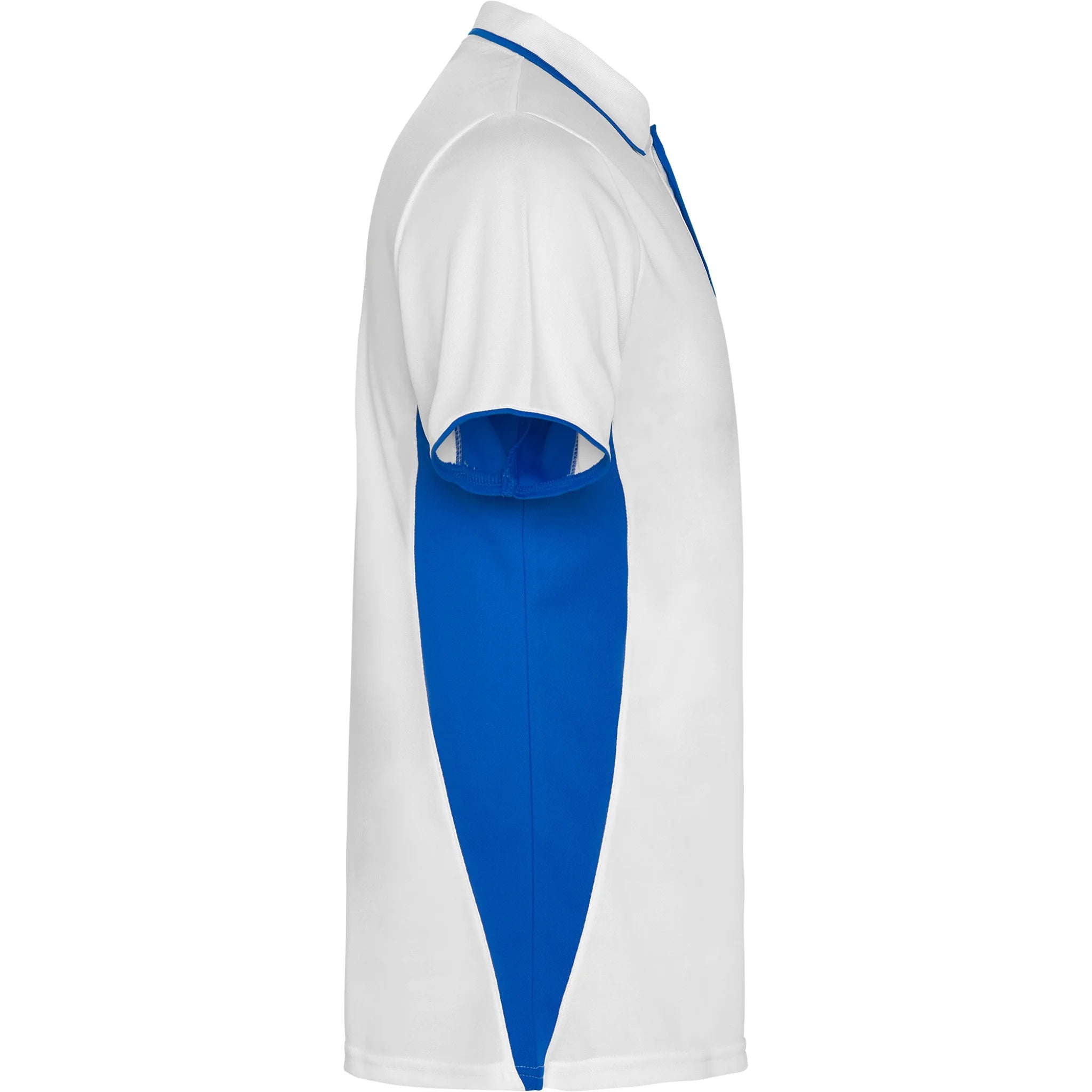 Polo Desportivo para Homem Pro Mont Branco e Azul Royal