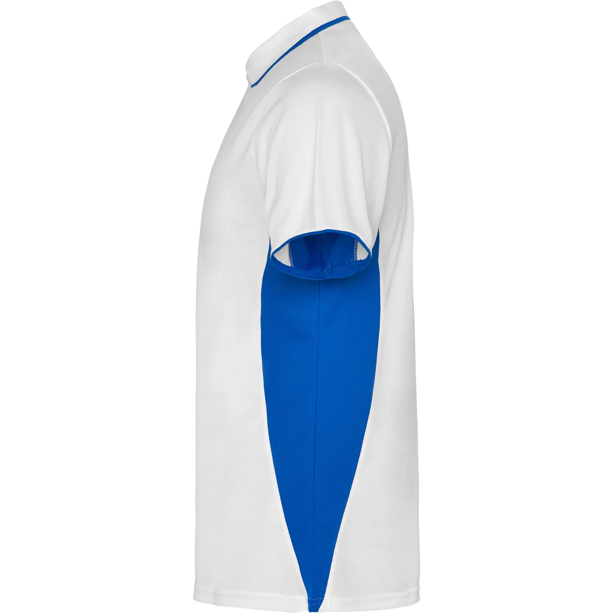 Polo Desportivo para Homem Pro Mont Branco e Azul Royal