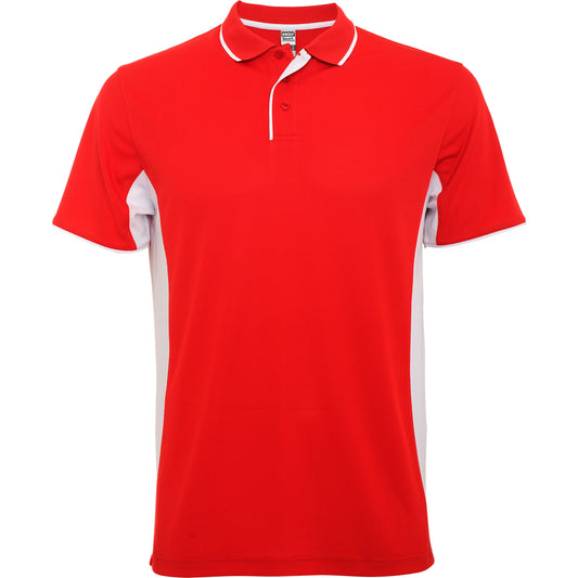 Polo Desportivo para Homem Pro Mont Vermelho e Branco