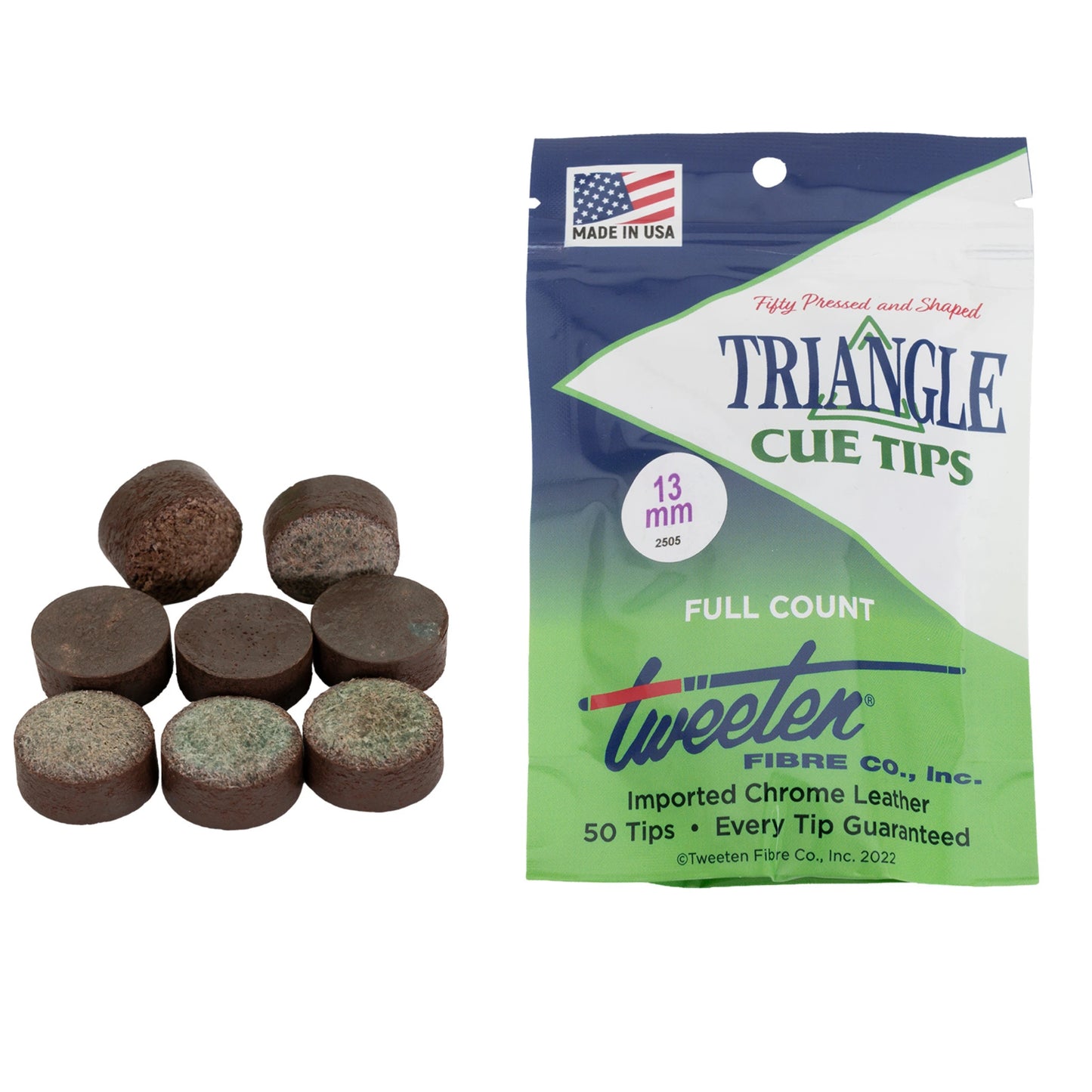 Sola para tacos de bilhar Triangle Média de 13 mm
