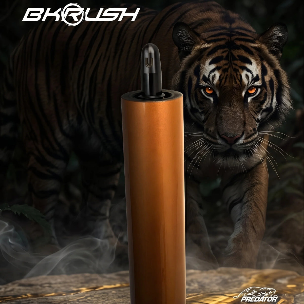Taco de Abertura Predator BK Rush Tiger Eye No Wrap