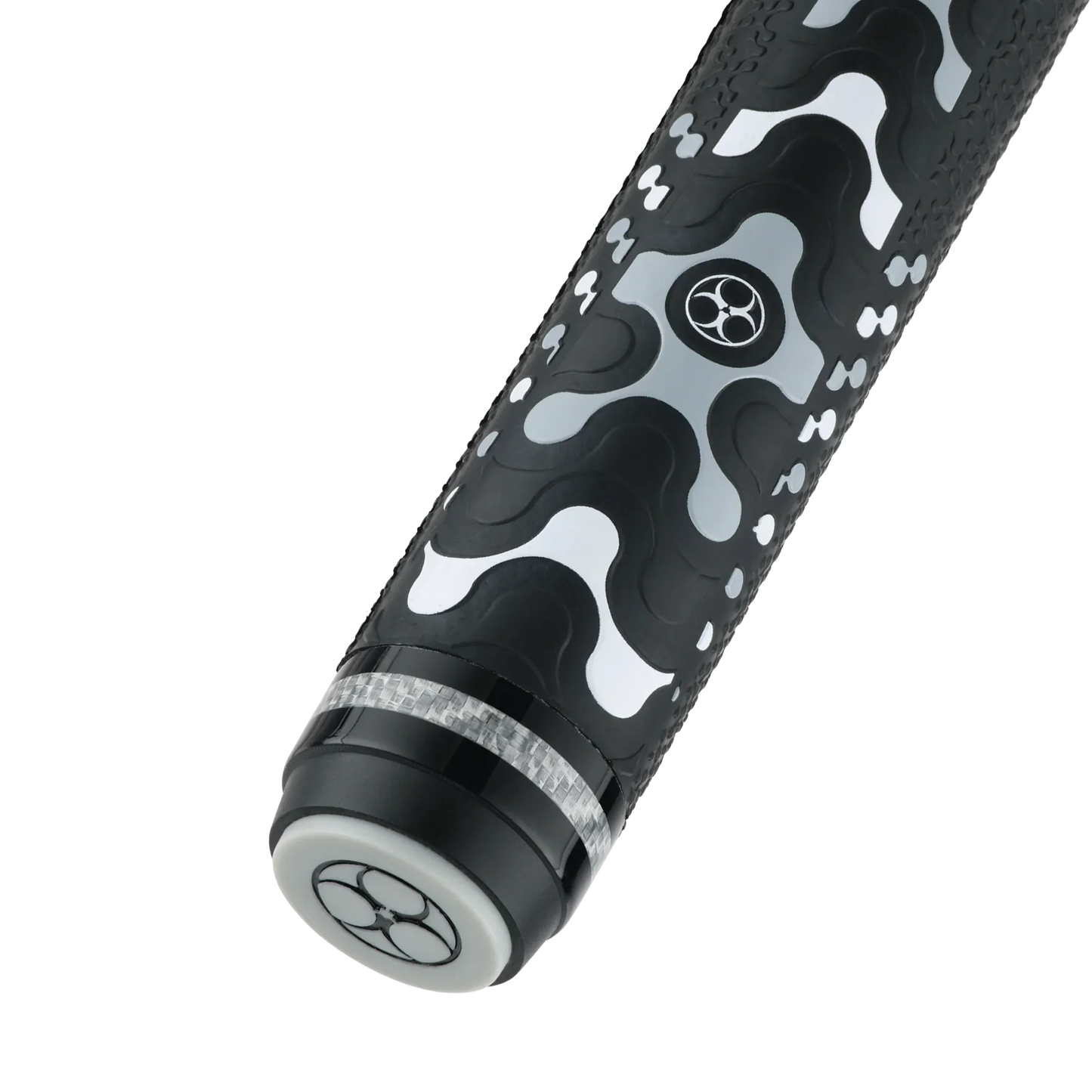 Taco de abertura e salto Poison VX cinzento e preto com vara de carbono