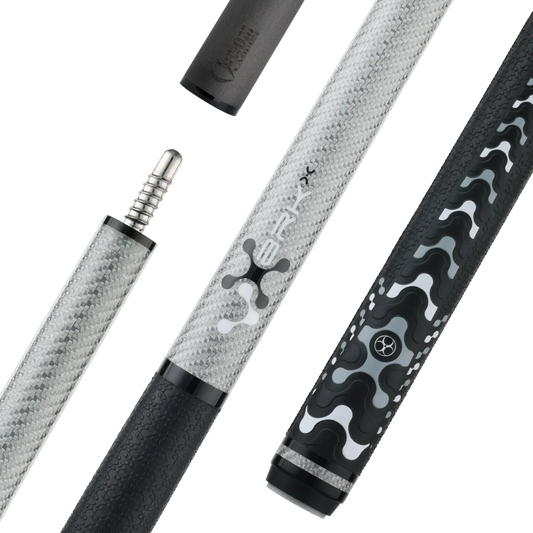 Taco de abertura e salto Poison VX cinzento e preto com vara de carbono