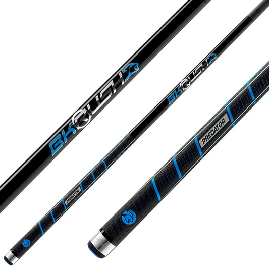 Taco de abertura para pool Predator BK Rush SW REVO Uni-Loc com grip Sport²
