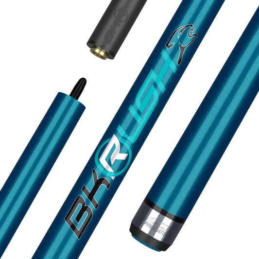 Taco de abertura para pool Predator BK Rush Teal NW sem grip