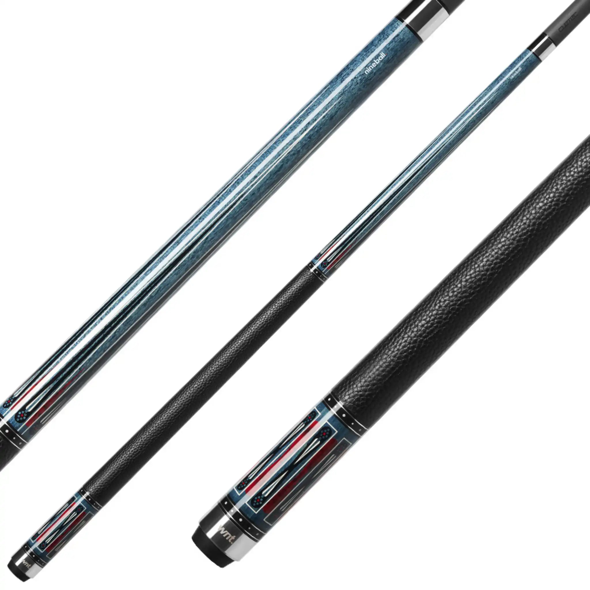 Taco de Bilhar para Pool Cuetec Cynergy Nineball Blue Stain LTW