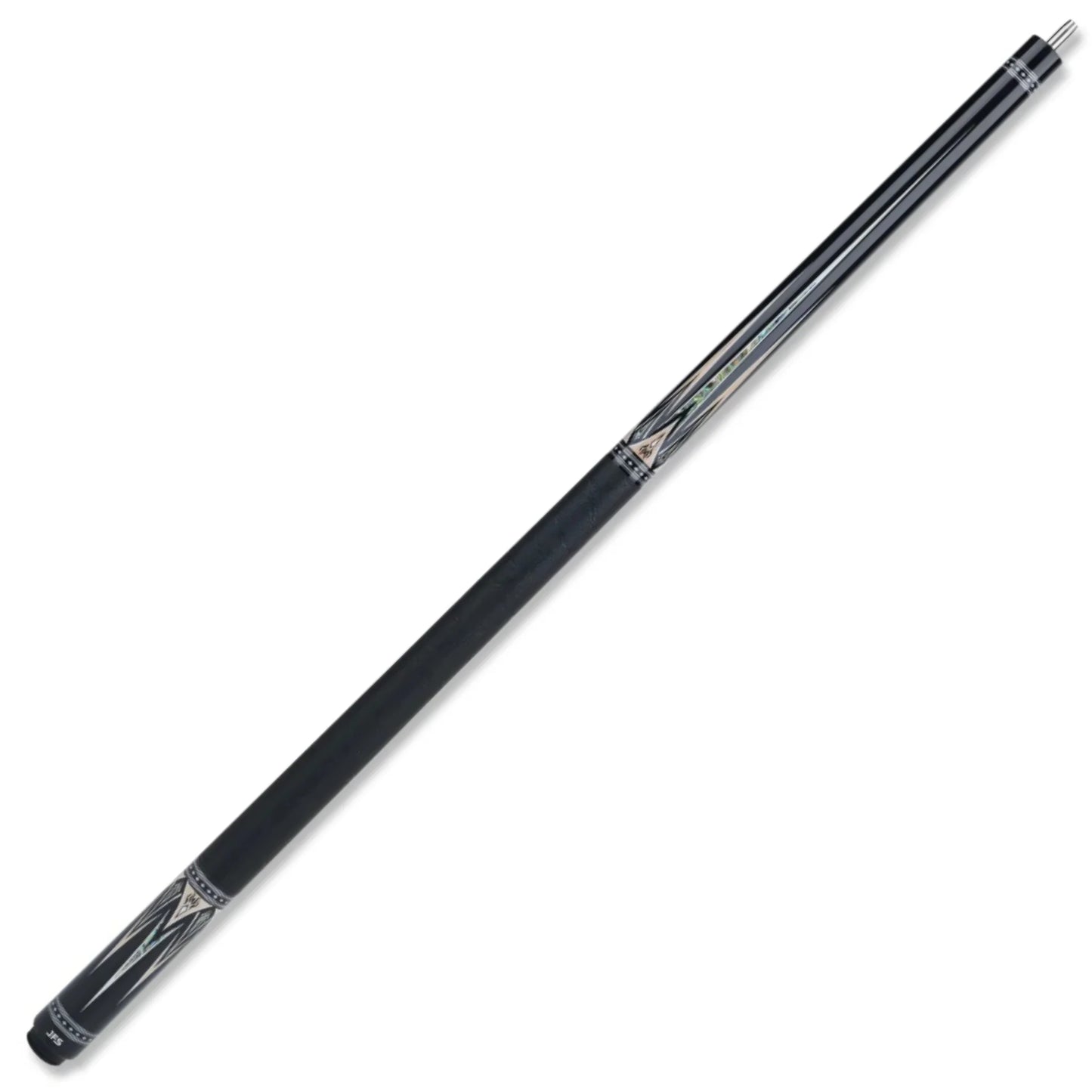 Taco de bilhar JFlowers Valen Luxe JF20-28F preto e ácer natural