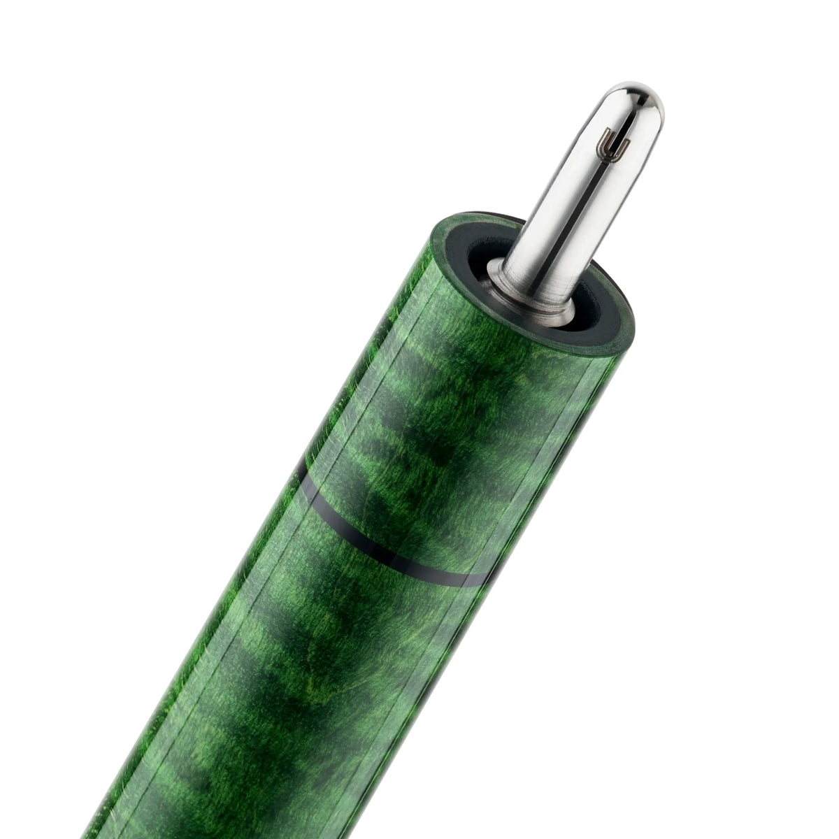 Taco de bilhar Predator SP2 Green 2 em ácer verde com detalhes pretos e grip Leather Luxe