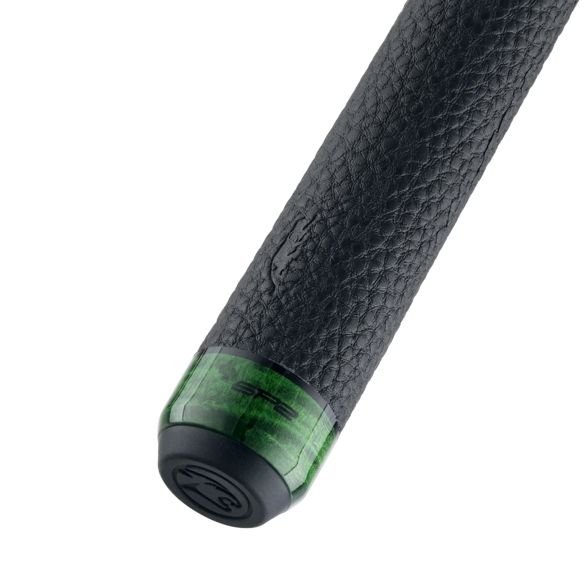 Taco de bilhar Predator SP2 Green 2 em ácer verde com detalhes pretos e grip Leather Luxe