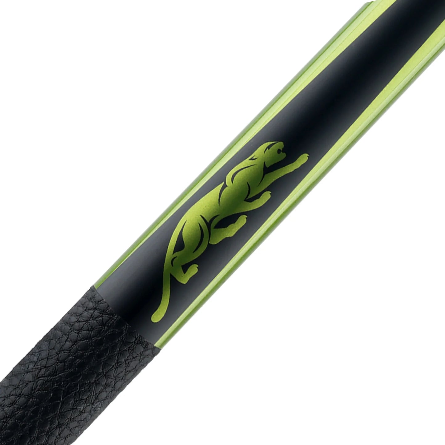 Taco de bilhar para pool Predator SP2 Lime Green 2 Uni-Loc com antebraço verde metálico e pontos pretos mate