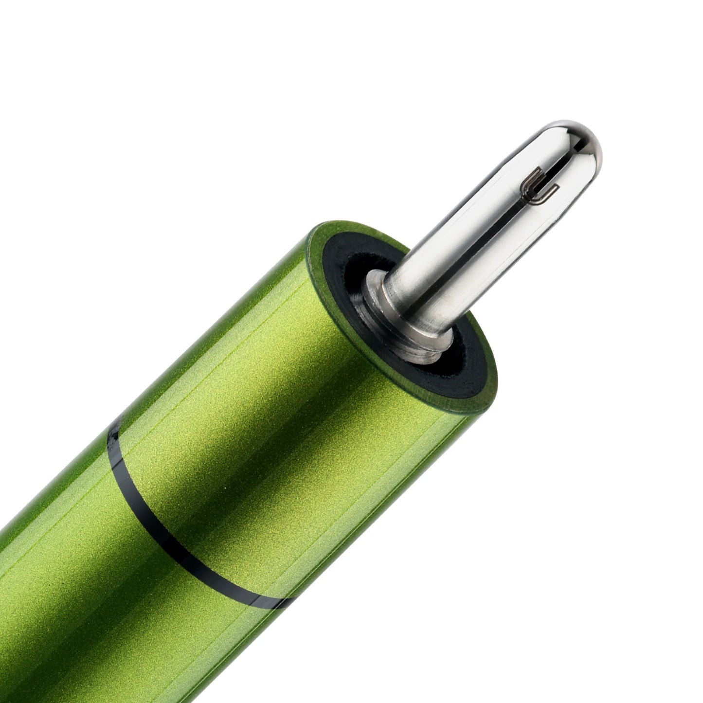 Taco de bilhar para pool Predator SP2 Lime Green 2 Uni-Loc com antebraço verde metálico e pontos pretos mate