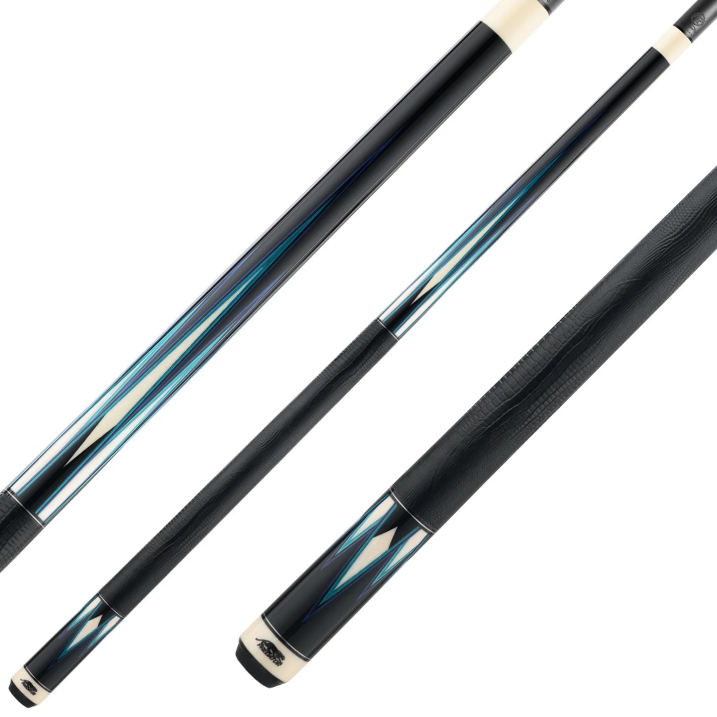Taco de Bilhar para Pool Predator Truesplice-16 GEN3 Azul/Verde-Água Radial