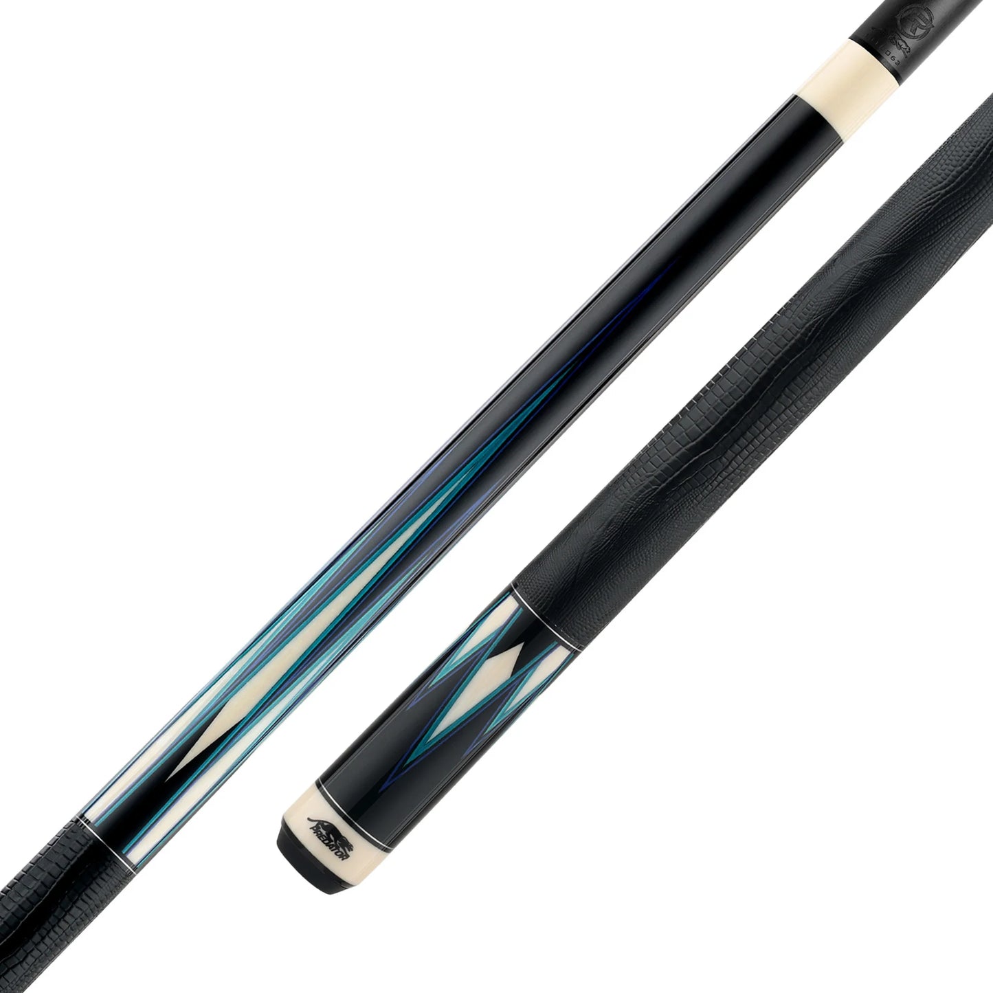 Taco de Bilhar para Pool Predator Truesplice-16 GEN3 Azul/Verde-Água Radial
