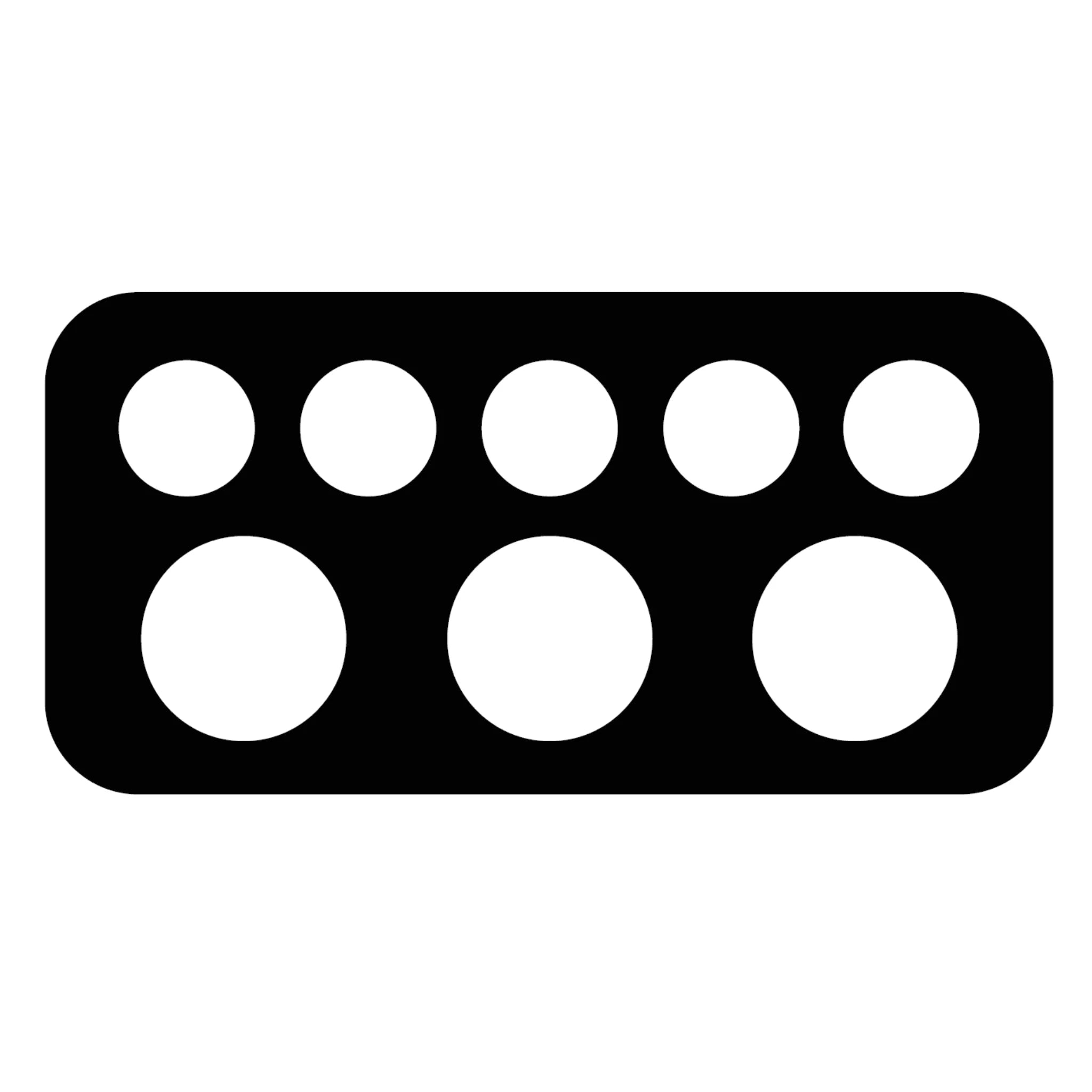 Taqueira Soft Pocketstyle Cinzento e Castanho 3x5 para Tacos de Bilhar