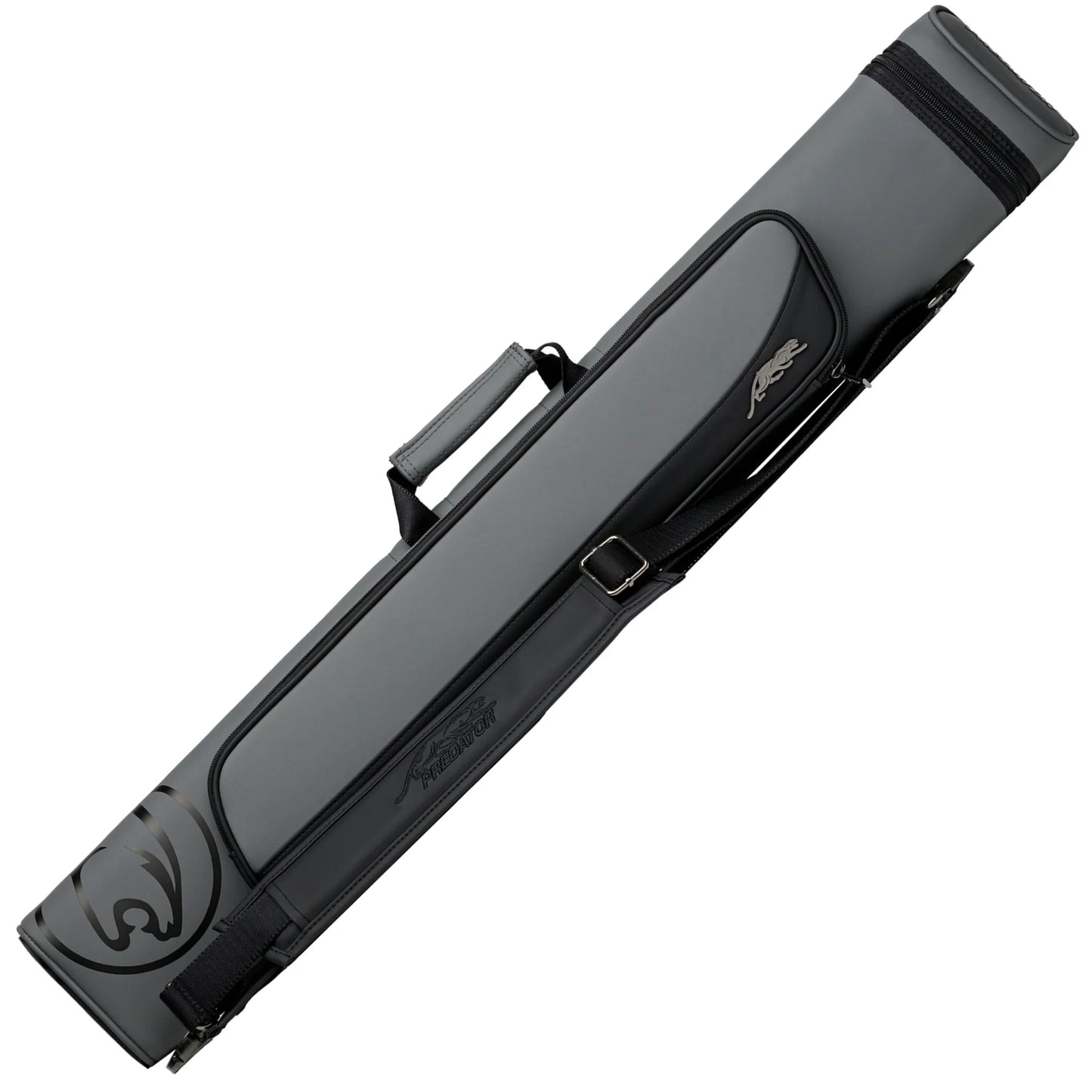 Taqueira para tacos de bilhar Predator Roadline Hard cinza/preto 3x5