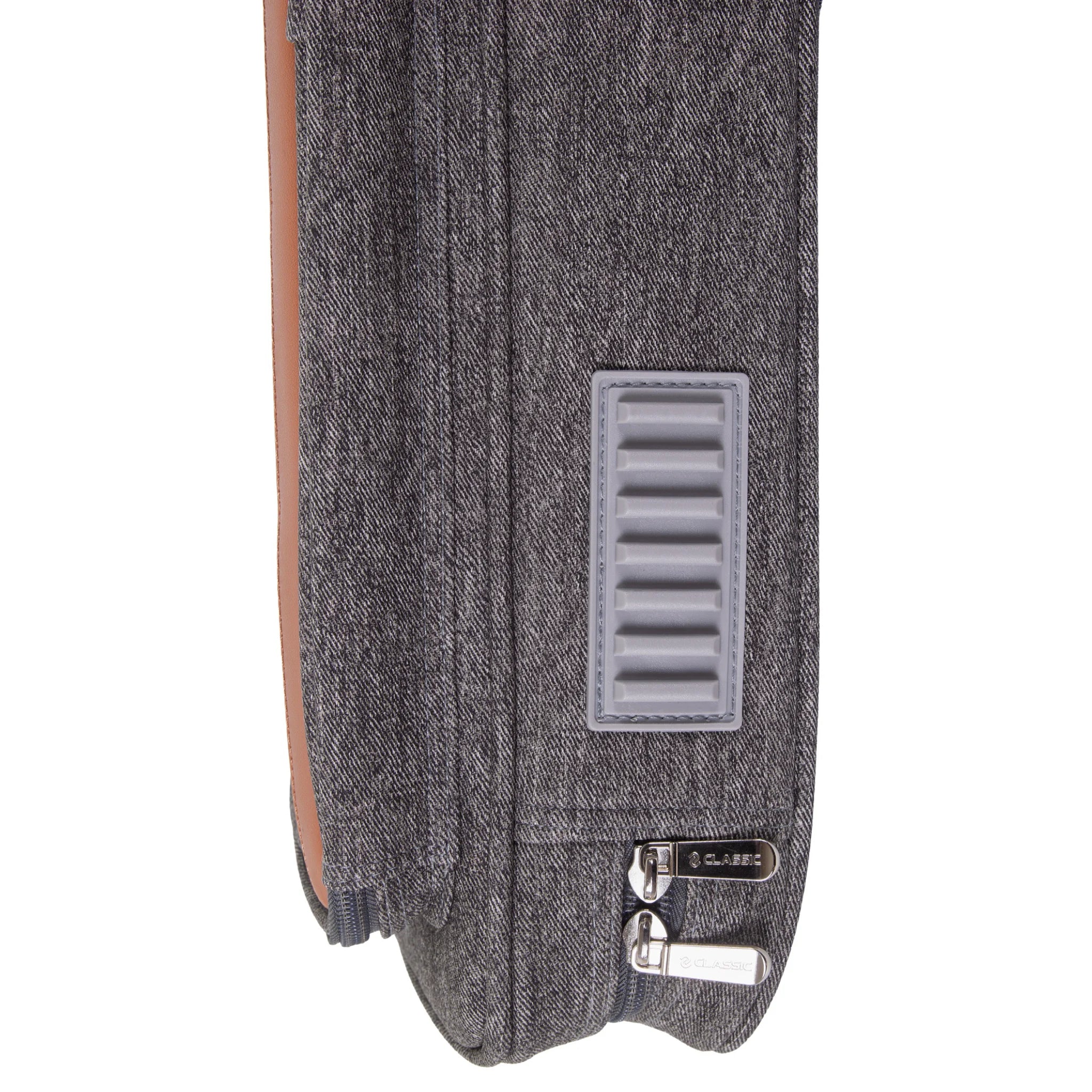 Taqueira Soft Pocketstyle Cinzento e Castanho 3x5 para Tacos de Bilhar