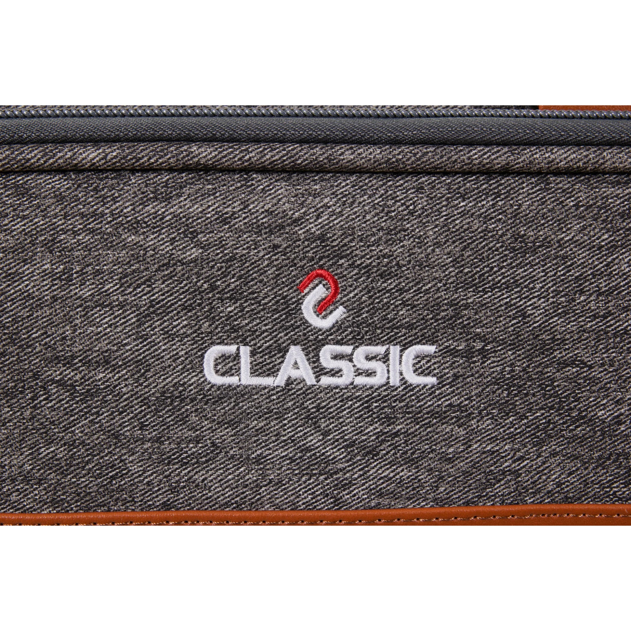 Taqueira Soft Pocketstyle Cinzento e Castanho 3x5 para Tacos de Bilhar