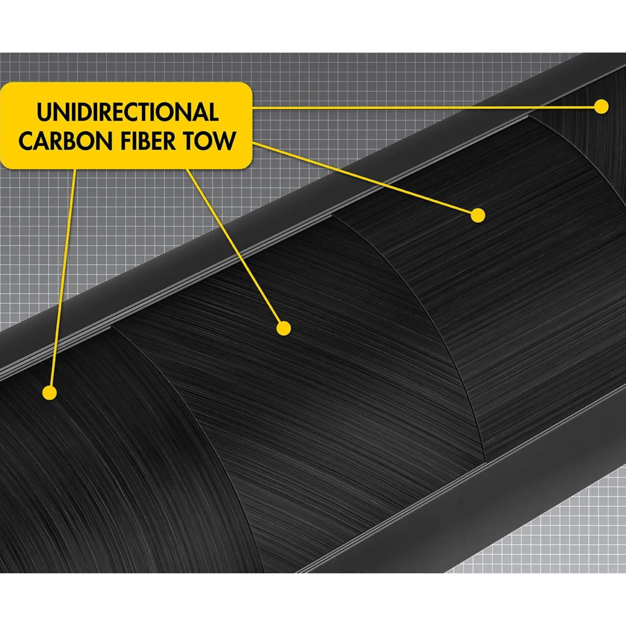 Vara Predator REVO 12.4mm em Carbono para Pool WVP